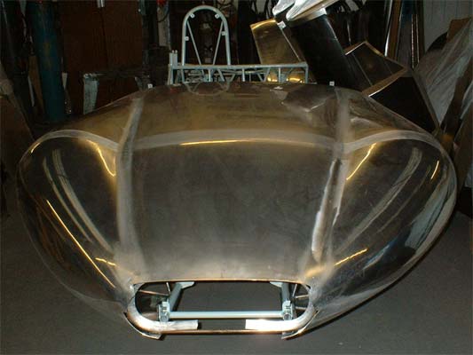 Elva Mk3 with front section in place