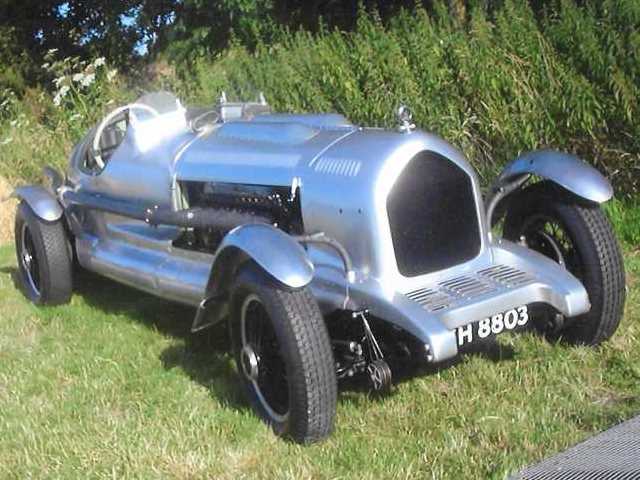 Image of the Rolls Royce Handlye special from the front complete