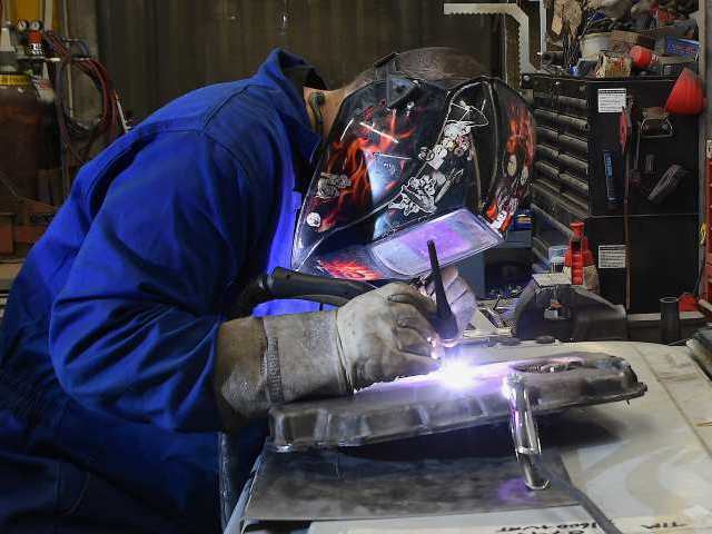 Image of welding being undertaken